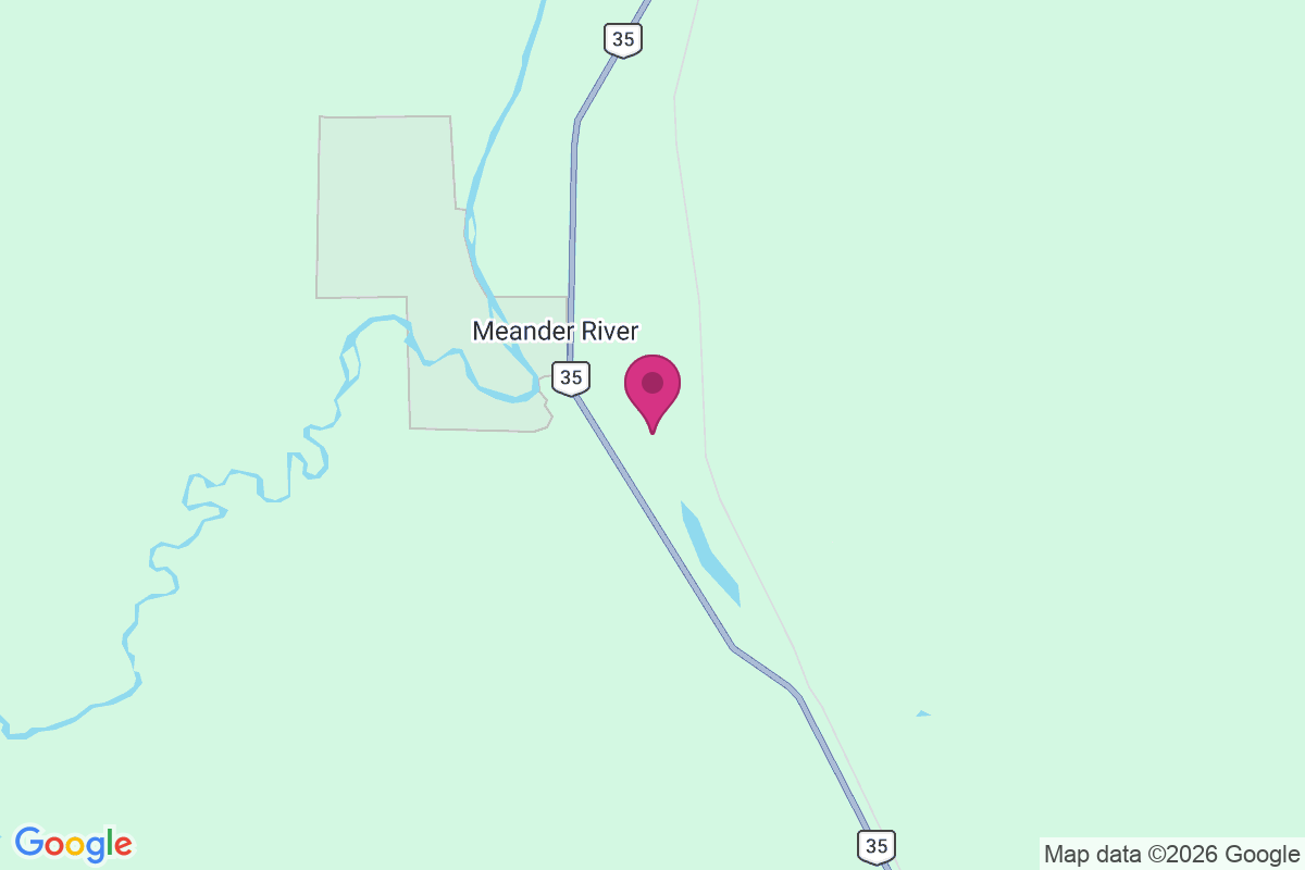 Upper Hay River map