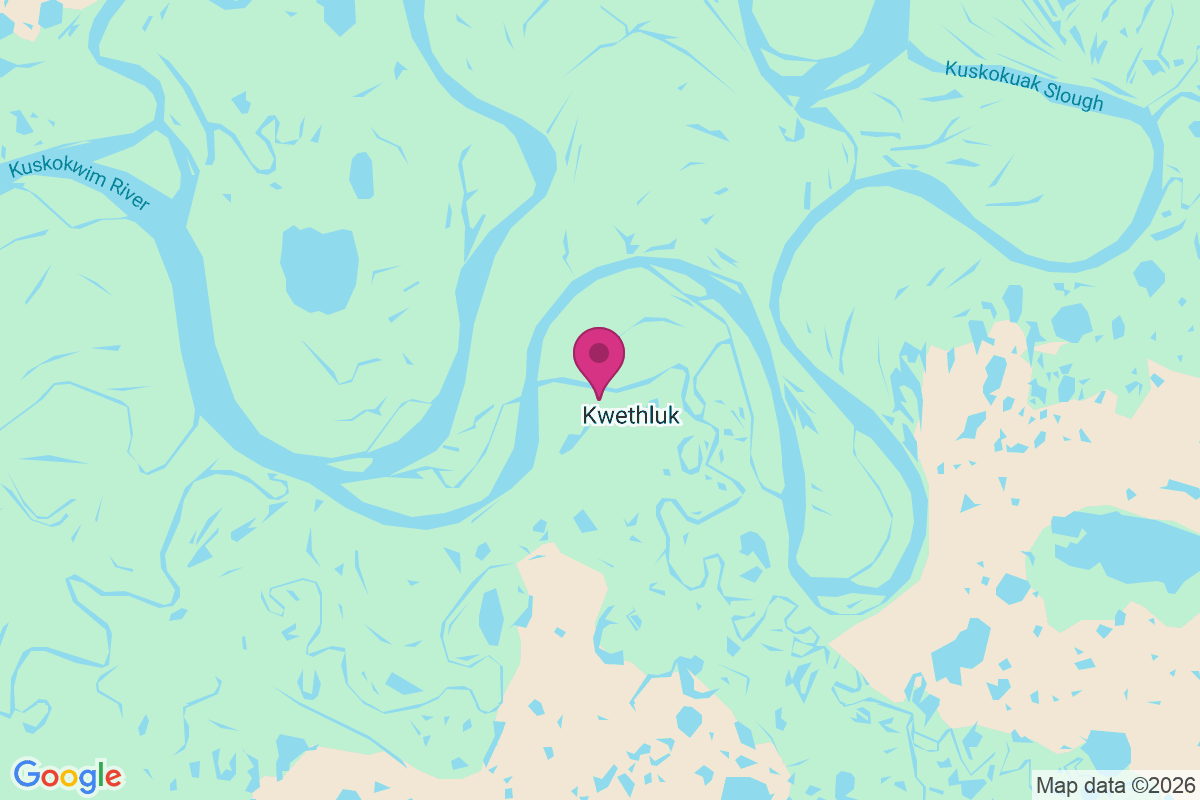 Kwethluk map