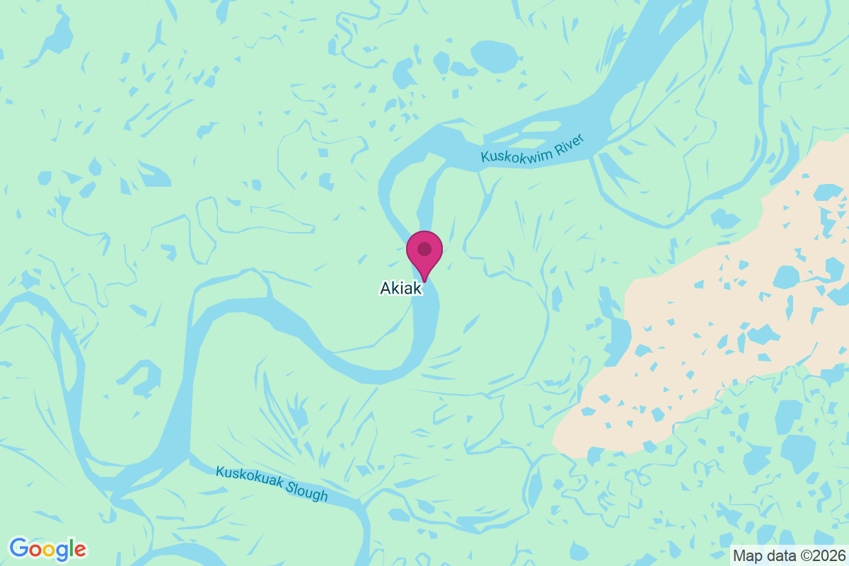 Akiak map