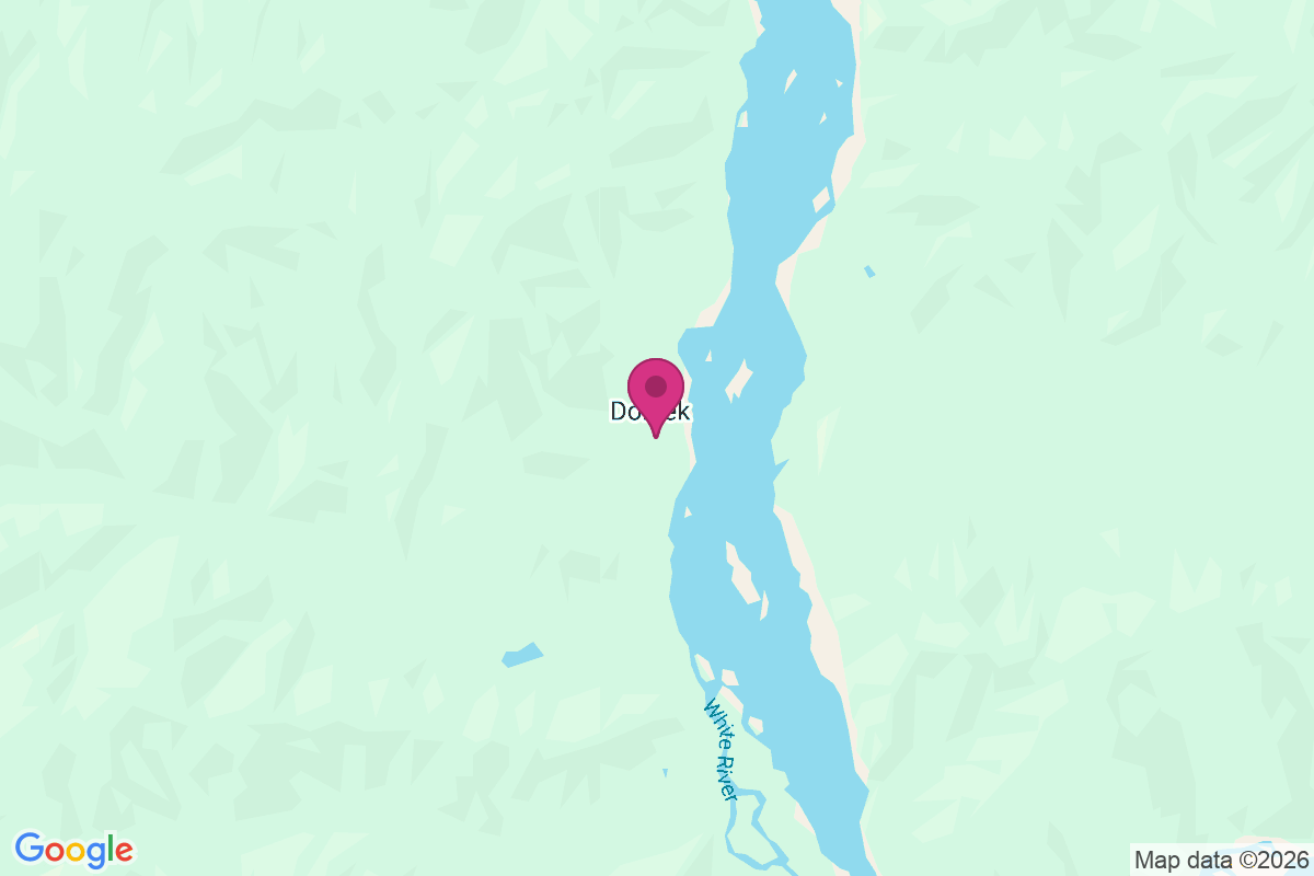 Donjek map