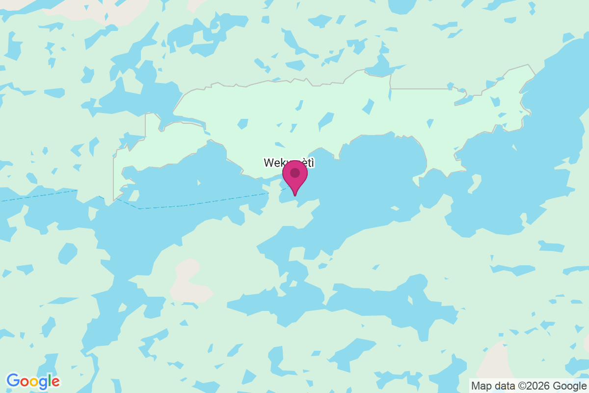 Snare Lake map