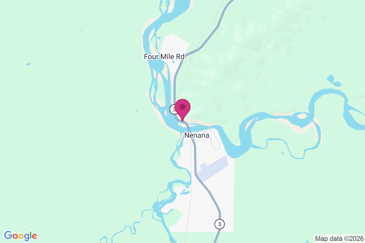 North Nenana map