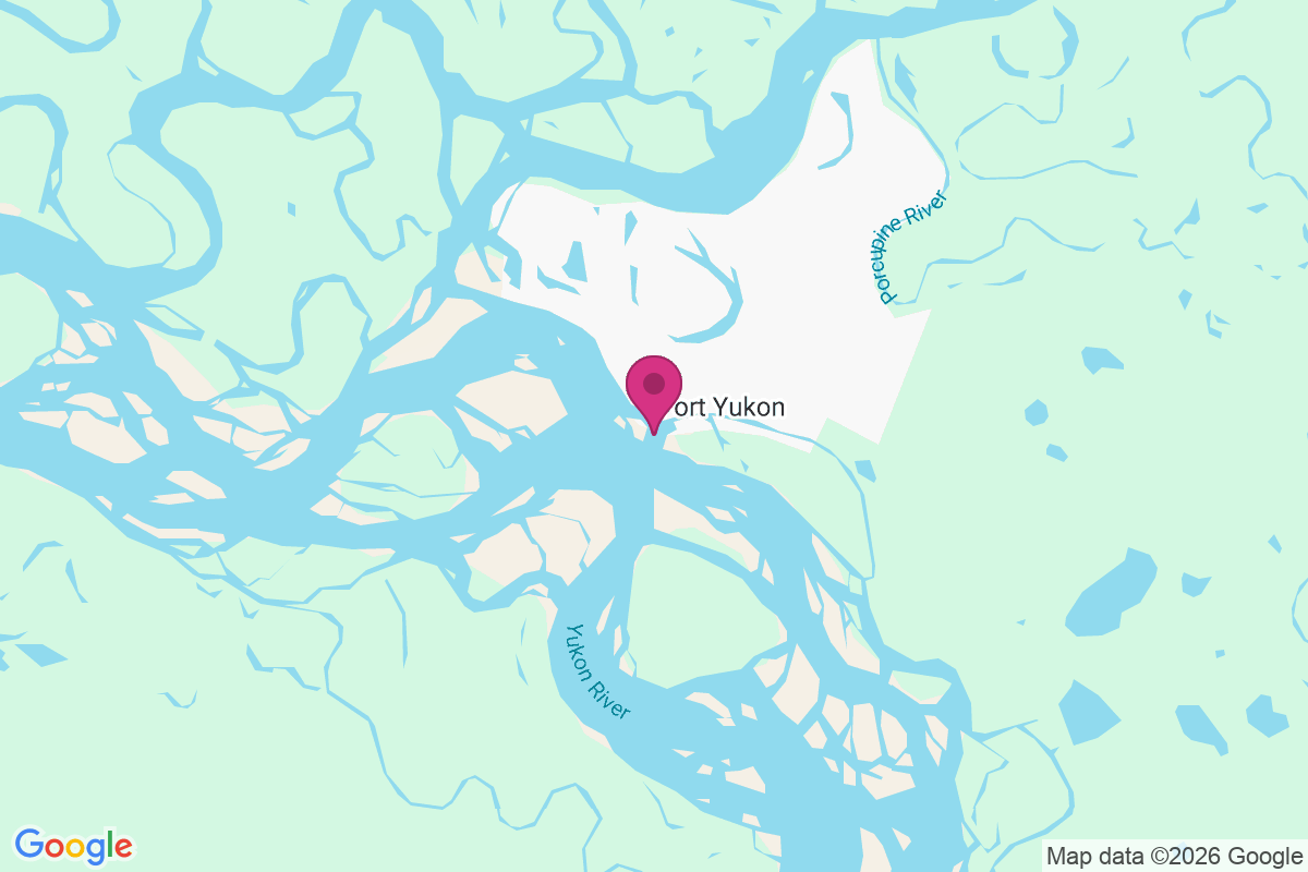 Fort Yukon map