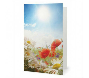 Field Flowers greeting card