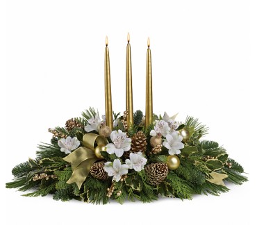 Royal Christmas Centerpiece